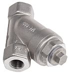 S/steel Y strainer valve,1/4in BSPP F-F