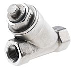 S/steel Y strainer valve,3/8in BSPP F-F