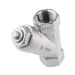 S/steel Y strainer valve,3/4in BSPP F-F