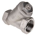 S/steel Y strainer valve,2in BSPP F-F