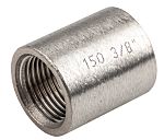 RS PRO Stainless Steel Pipe Fitting Socket, Female G 3/8in x Female G 3/8in