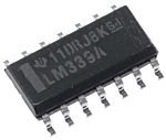 LM339DR Texas Instruments, Quad Comparator, CMOS/TTL O/P, O/P, 2 → 36 V 14-Pin SOIC