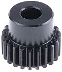 RS PRO Steel 22 Teeth Spur Gear, 1 Module, 8mm Bore Diam, 22mm Pitch Diam, 18mm Hub Diam
