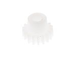RS PRO POM 18 Teeth Spur Gear, 0.5 Module, 3mm Bore Diam, 9mm Pitch Diam, 6mm Hub Diam