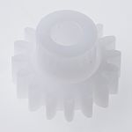 RS PRO POM 16 Teeth Spur Gear, 1 Module, 5mm Bore Diam, 16mm Pitch Diam, 10mm Hub Diam
