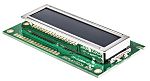 Displaytech 162B-CC-BC-3LP Alphanumeric LCD Display, White on Black, 2 Rows by 16 Characters, Transflective