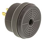 RS PRO 76dB Panel Mount Slow Pulse Internal Piezo Buzzer, 37.8 (Dia.) x 23.5mm, 6V dc Min, 28V dc Max