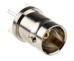 RS PRO, Jack PCB Mount BNC Connector, 75Ω, Through Hole Termination, Straight Body