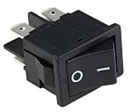 Marquardt DPST, On-Off Rocker Switch Panel Mount