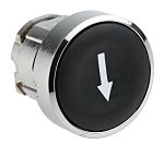 Schneider Electric Harmony XB4 Series Black Spring Return Push Button Head, 22mm Cutout, IP66, IP67, IP69K