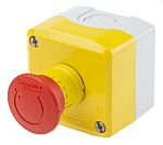 Schneider Electric Harmony XALK Series Twist Release Emergency Stop Push Button, Surface Mount, 1NO + 2NC