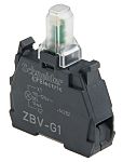 Schneider Electric Harmony XB Series Light Block, 110 → 120V, White Light
