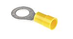 RS PRO Insulated Ring Terminal, M8 Stud Size, 4mm² to 6mm² Wire Size, Yellow