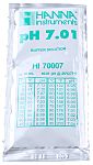 Hanna Instruments HI70007C pH Buffer Solution, 20ml Sachet, 7.01