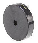 RS PRO 90dB Through Hole Continuous External Piezo Buzzer, 30.2 (Dia.) x 7.5mm, 30V ac Max