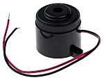 RS PRO 85dB Panel Mount Continuous Internal Buzzer, 28 (Dia.) x 24.4mm, 3V dc Min, 28V dc Max