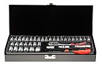 RS PRO 39-Piece Metric 1/4 in Standard Socket/Bit Set with Ratchet