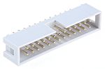 RS PRO Straight Through Hole PCB Header, 26 Contact(s), 2.54mm Pitch, 2 Row(s), Shrouded