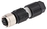 Phoenix Contact Circular Connector, 4 Contacts, Cable Mount, M12 Connector, Socket, Female, IP65, IP67, SACC Series