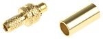 RS PRO, Plug Cable Mount MMCX Connector, 50Ω, Crimp Termination, Straight Body