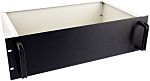 Caja de montaje en rack de 19" 3U RS PRO, de Aluminio, Acero, 133 x 483 x 250mm