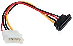 RS PRO Male SATA Power to Male LP4  Cable, 100mm