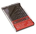 RS PRO 13-Piece Twist Drill Bit Set for Metal, 6.5mm Max, 1mm Min, HSS Bits