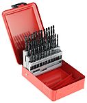 RS PRO 51-Piece Twist Drill Bit Set for Metal, 6mm Max, 1mm Min, HSS Bits