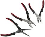 RS PRO 3-Piece Plier Set, 175 mm Overall