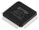 FTDI Chip Dual-Channel UART RS232, RS422, RS485 64-Pin LQFP, FT2232HL-REEL