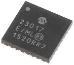 Microchip 16-Channel I/O Expander I2C 28-Pin QFN, MCP23017-E/ML