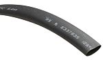 RS PRO Heat Shrink Tubing, Black 6.4mm Sleeve Dia. x 8m Length 2:1 Ratio
