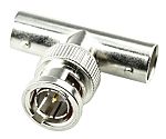 Amphenol RF Tee 75Ω RF Adapter BNC Plug to BNC Socket 1GHz