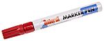 Ambersil Red 3mm Medium Tip Paint Marker Pen for use with Various Materials