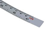 Cinta métrica RS PRO, calibrado RS, de 1.2m, anchura 13 mm con sistemas imperial y métrico