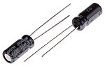 RS PRO 22μF Aluminium Electrolytic Capacitor 25V dc, Radial, Through Hole