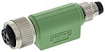 Phoenix Contact 4 Pole M8 Plug to 4 Pole M12 Socket Adapter