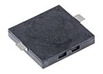 RS PRO 70dB SMD Square Wave External Piezo Buzzer, 16 x 16 x 2.5mm, 1V ac Min, 25V ac Max