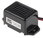 RS PRO 75dB Flange Mount Continuous Internal Magnetic Buzzer Component, 33.5 x 17 x 15.5mm, 9V dc Min, 15V dc Max