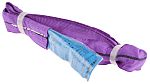 Purple round lifting sling,1m 1ton pull
