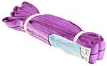 RS PRO 4m Purple Lifting Sling Round, 1t