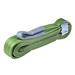 RS PRO 3m Green Lifting Sling Webbing, 2t