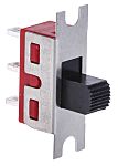 RS PRO Panel Mount Slide Switch SPDT Latching 5 A @ 28 V dc Top