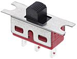 RS PRO Panel Mount Slide Switch SPDT Latching 5 A @ 28 V dc Top