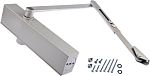 RS PRO Grey Fire Door Suitable Door Closer