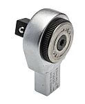 STAHLWILLE 735 Series Reversible Ratchet Insert, 1/2 in, 14 x 18 Insert, Chrome Finish