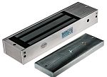 Imán de puerta de control de acceso RS PRO, alimentación 12 V dc, 24 V dc, fuerza de retención 1200lb, long. 266mm,