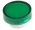 Krycí sklíčko tlačítka Kruhové, barva čočky: Zelená pro řadu ADA16