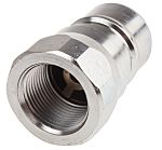 RS PRO Steel Male Hydraulic Quick Connect Coupling, BSP 3/4 Male
