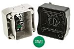 Schneider Electric Spring Return Push Button Control Station - SPST, Polycarbonate, IP66, IP67, IP69K